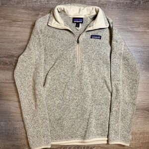 Patagonia Cream and Gray Performance Jacket